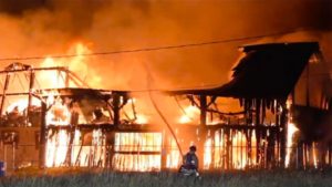 Read more about the article Large Barn Fire in Oakville