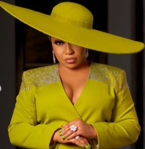 Read more about the article Actress Rita Dominic finally reveals the identity of her partner.