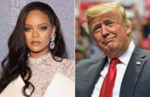 Read more about the article Trump picked a fight with Rihanna ahead of her Super Bowl Performance